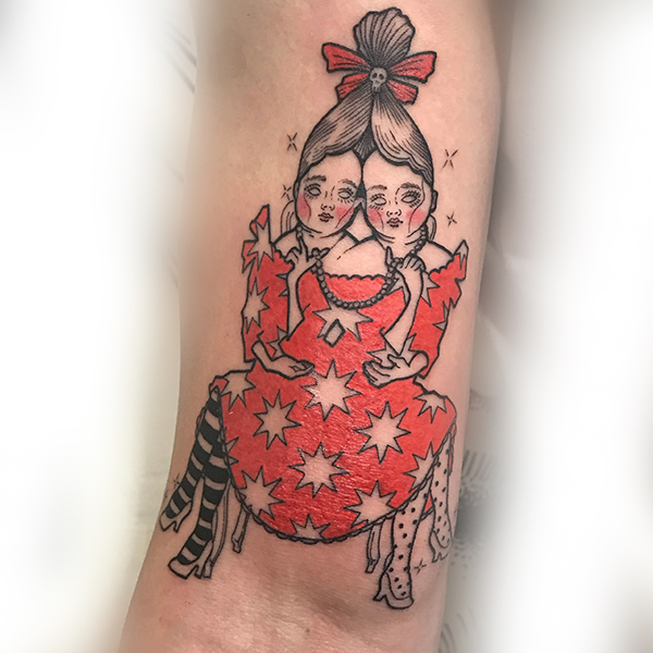 Emma Crab tattoo