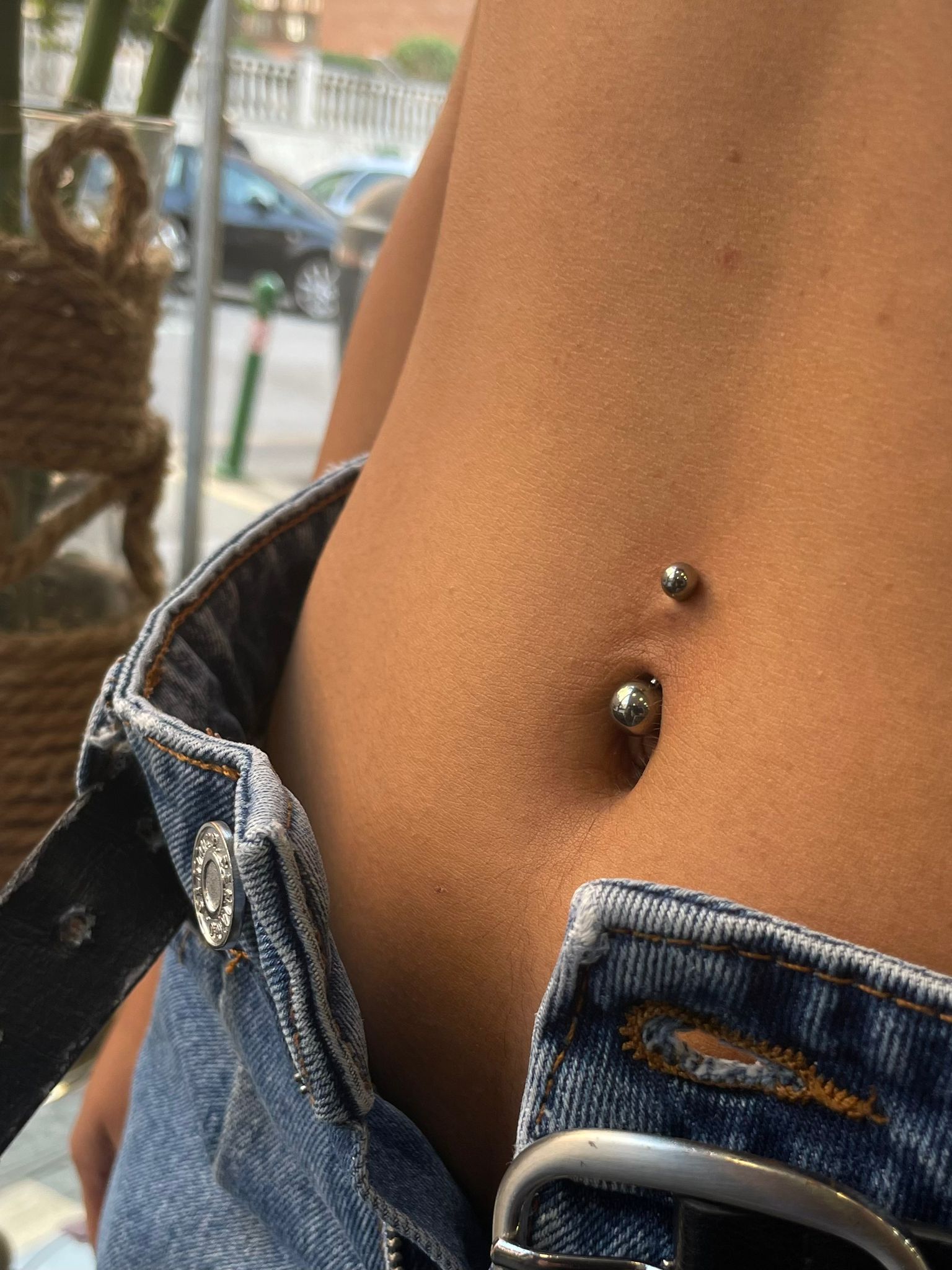 Piercing en ombligo