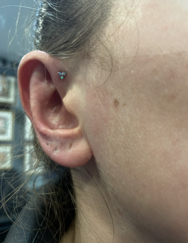 Piercing Contrahelix