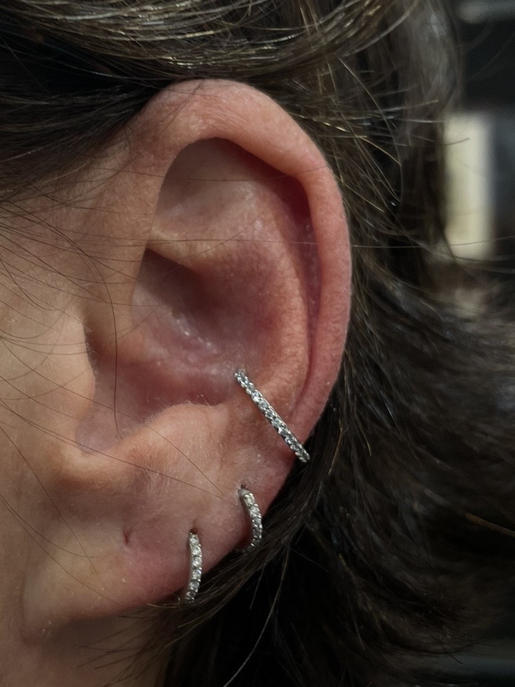 Piercing Conch en la oreja